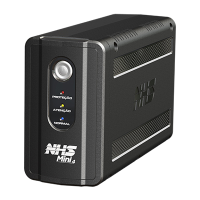 Nobreak 700VA (350W) NHS mini 4 120V/120V bat 7Ah