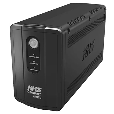 Nobreak senoidal 1KVA (600W) NHS CompactPlus 4 Biv/120V