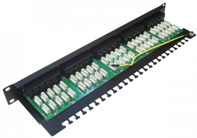 Voice Panel patch panel telefnico AD Connect 50 portas