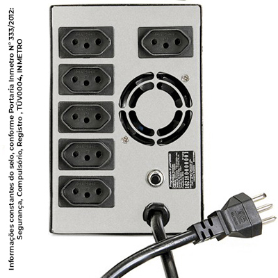 Estabilizador SMS Progressive III 2000W Bivolt/115V