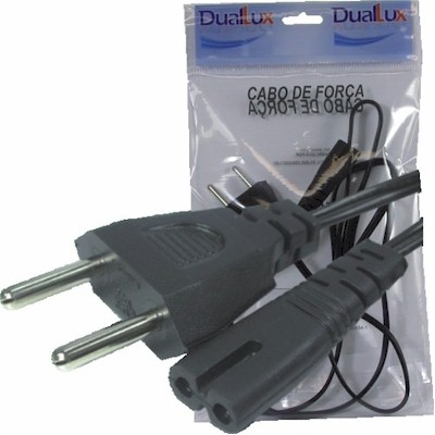 Cabo de fora  tipo PH, p/ notebook, TV e impres. 1,2m 
