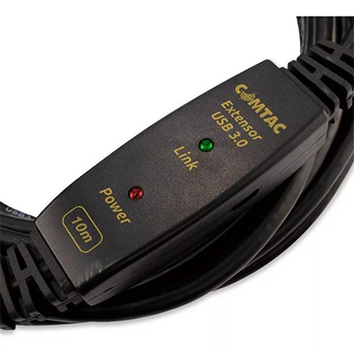 Cabo extensor USB 3.0 amplificado Comtac 28129374 10m 