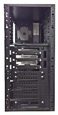 Gabinete midi torre K-Mex CG-08T3 3 baias sem fonte