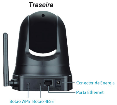 Cmera sem fio IP Cloud D-Link DCS-5010L, VGA 