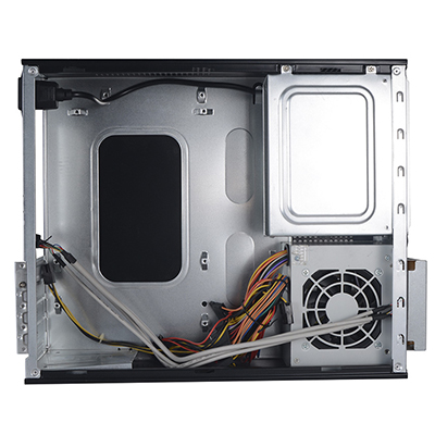 Gabinete desktop slim C3Tech com fonte 200W SFX