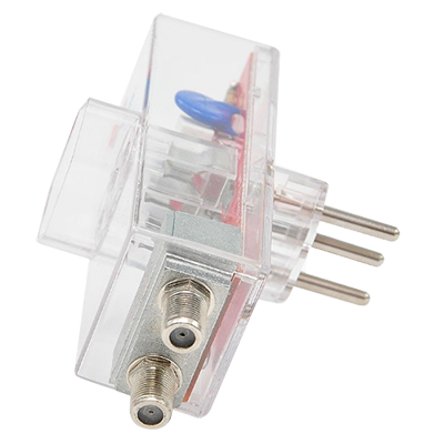 Protetor contra raio e-Clamper p/ CATV cable modem e PC