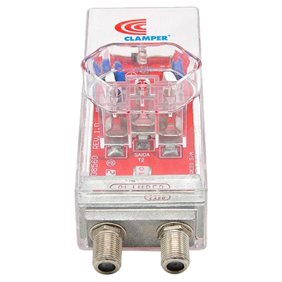 Protetor contra raio e-Clamper p/ CATV cable modem e PC
