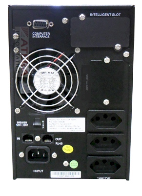 Nobreak Eaton 1KVA/700W, EDX1000LB 120/120V dupla conve