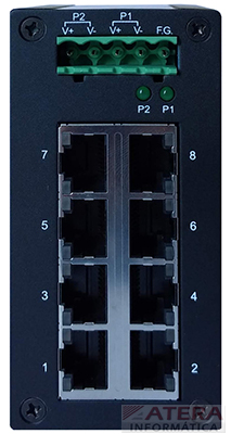Switch industrial Ethernet Atop Flexport EHG2308 8 port