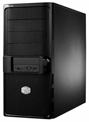 Gabinete ATX Cooler Master com 4 Baias 335U Preto