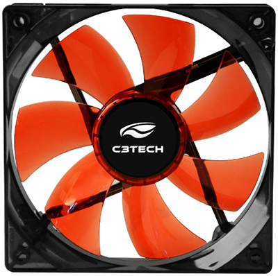Cooler 120 x 120 x 25mm C3Tech F7 Storm Series 1200 RPM