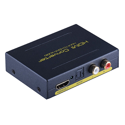 Conversor 4K HDMI p/ HDMI, audio SPDIF estreo Flexport