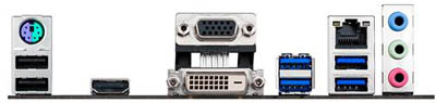 Placa me Asus H87M-PLUS p/ Intel LGA-1150, p/ i7 i5 i3