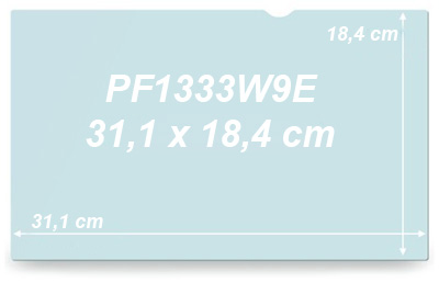 Filtro privacidade 3M 13,3 pol. Wide p/ touchscreen 