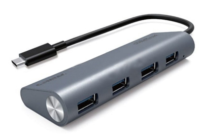 HUB USB 3.1 entrada USB-C c/ 4 portas USB-A Comtac 9339