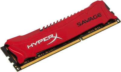 Memria 8GB Kingston HyperX Savage DDR3 1600MHz CL9