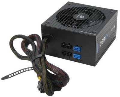 Fonte ATX v. 2.3 EPS v.2.91 650W Corsair HX650 Gold