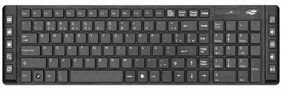 Teclado e mouse sem fio C3Tech K-W50 teclas chocolate