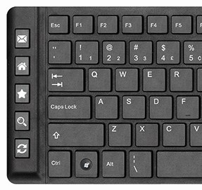 Teclado e mouse sem fio C3Tech K-W50 teclas chocolate