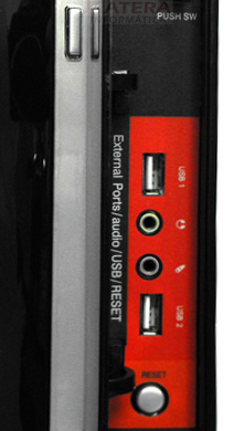 Gabinete ATX slim torre Casemall S103-R Luna Red 381