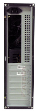 Gabinete ATX slim torre Casemall S103S Luna Silver 382