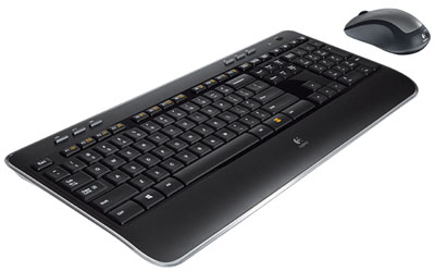 Teclado e mouse sem fio Logitech mk520 2.4GHz USB
