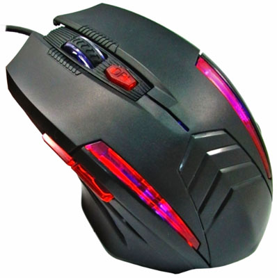 Mouse Gaming K-Mex MO-G536U 6 botes, at 1600 DPI USB