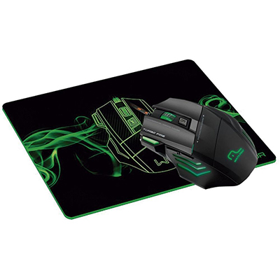 Mouse Gamer Multilaser MO207 Metal War 3200 dpi 1ms USB