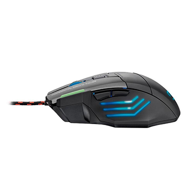 Mouse Gamer Multilaser MO207 Metal War 3200 dpi 1ms USB