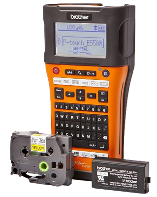 Rotulador profissional Brother PT-E550W maleta USB WiFi