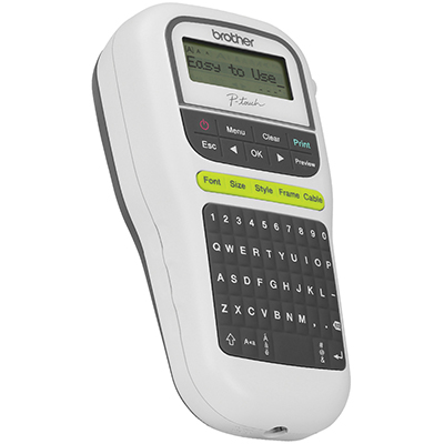 Rotulador eletrnico porttil Brother PTH110 180 dpi