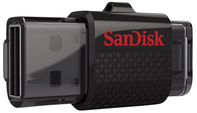 Pendrive 16GB Sandisk Dual USB Ultra p/ PC e Android
