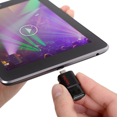 Pendrive 16GB Sandisk Dual USB Ultra p/ PC e Android