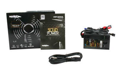 Fonte ATX V2.2 Sentey SDP550-SS, 550W reais 80 plus
