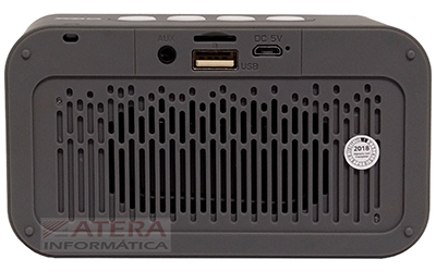 Speaker Bluetooth 10W RMS OEX SK407 c/ FM, microSD