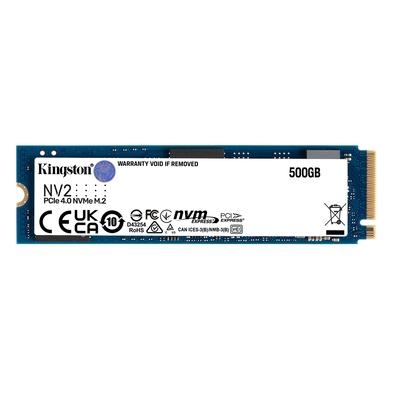 SSD 500GB M.2 Kingston SNV2S/500G NV2 NVMe 3500 MBps PCIe 4.0