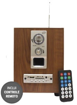 Caixa som 2.1 NewLink SP110 45W Bluetooth SD card USS