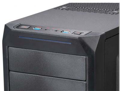 Gabinete midi torre Gaming Corsair Carbide Spec-2 BLUE