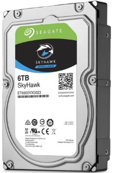 HD 6TB, 256MB Seagate Skyhawk ST6000VX0023 p/ vdeo