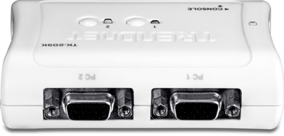 Swtich KVM 2 portas USB com udio TrendNet TK-209K V1.2