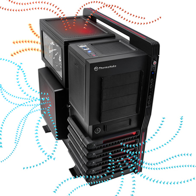 Gabinete ATX Thermaltake Level 10 GT s/ Fonte