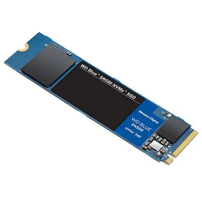  SSD de 250GB M.2 WD Blue SN550 NVMe 2400 MBps