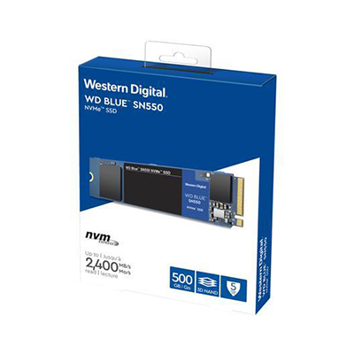 NVMe SSD M.2 500GB WD Blue WDS500G2b0C 6Gbps 2400MB/s