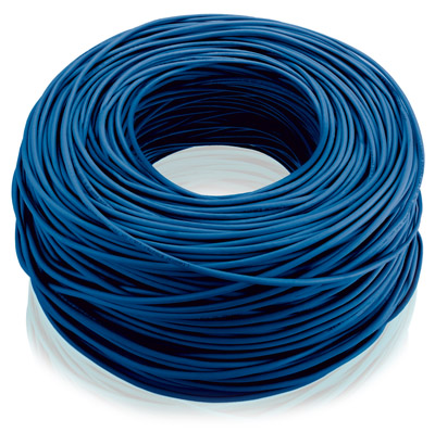 Caixa de cabo de rede CAT5e Multilaser WI261 azul 305m
