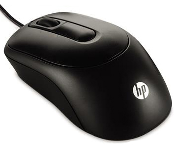 Mouse com fio HP X900 1000 dpi 3 botes, USB V1S46AA