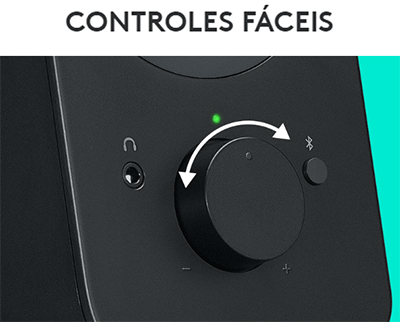 Caixa de som estreo Logitech Z207 5W RMS Bluetooth P2