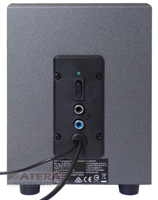 Sistema de som 2.1 Logitech Z211 MDF 7W RMS, P2 3,5m
