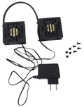 Kit ventilador 80x80 p/ mini rack 19p. Bivolt Nilko#100