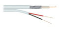 Cabo coaxial 100m Condutti 4 mm, c/ energia p/ cmeras
