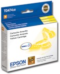 Cartucho amarelo Epson T047420 8ml p/ Stylus C63 CX6500